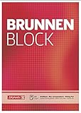 Brunnen 1052728 Briefblock / Schreibblock / Der Brunnen Block (A4, kariert,...