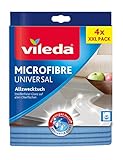 Vileda Allzwecktuch Universal, zu 100% aus Mikrofasern, streifenfreier...