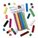 Learning Resources Snap Cubes Steckwürfel (Set mit 100 Stück),...