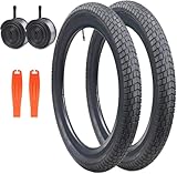 ZUKKA 2er-Pack 20 x 2.125 Fahrradreifen Faltbarer Kinder Reifen und...