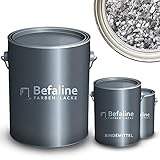 Befaline © BEFA-78 Steinteppich Set bis 2,5qm I 25kg Marmorkies Grigio...