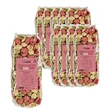 MangiaMarc Orecchiette Tricolore 10er Pack | Handgemachte Pasta in 3 Farben...