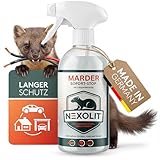 Nexolit Marderspray 500ml. Marderabwehr & Tierabwehrspray für Auto, Haus &...