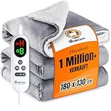 Mia&Coco Heizdecke mit Abschaltautomatik 180x130 cm, 10 Heizstufen, 9 Std....