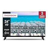 Thomson 24 Zoll (60 cm) LED HD Easy TV - Kein Smart - Hotel Mode, USB,...