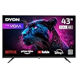 DYON Movie Smart 43 VX - 108 cm (43 Zoll) Fernseher (Full-HD Smart TV, HD...