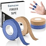 Samulee 4 Rollen Fingertape, 1,5cm x 10m Breit Boulder Tape, Klettertape,...