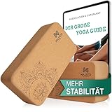NAJATO Sports Yoga Block Kork 2er Set – Yogablock inkl. E-Book (PDF...