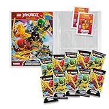 Bundle mit Lego Ninjago Serie 9 Next Level Trading Cards - 1 Leere...