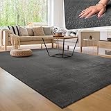 Paco Home Moderner Kuscheliger Wohnzimmer Teppich Kurzflor waschbar...