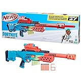 Nerf Fortnite Storm Scout Blaster, Nerf Fernrohr, 6-Dart Clip-Magazin, 6...