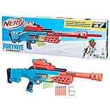 Nerf Fortnite Storm Scout Blaster, Nerf Fernrohr, 6-Dart Clip-Magazin, 6...