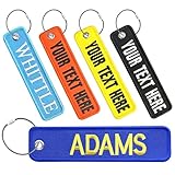 1 Stück Personalisierter Kofferanhänger, Benutzerdefinierte bestickte...