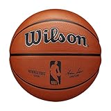 Wilson Unisex-Adult NBA Authentic Series Outdoor Basketball, Brown, 7