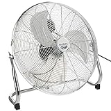 Arebos Bodenventilator Ø45 cm | Windmaschine Retro Stil | Ventilator | 3...