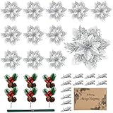 Weihnachtsdeko Weihnachten Deko 18 Stück Christmas Decorations...