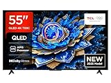 TCL 55T69C 55 Zoll QLED, Direct LED TV, 4K HDR TV, Smart Google TV (Dolby...