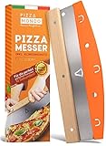 Pizza Mondo® Pizzaschneider - Profi Pizzamesser (Pizza Cutter) effektiver...