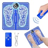 Herbst EMS Fußmassagegerät, Fußmassagegerät Elektrisch mit 8 Modi und...