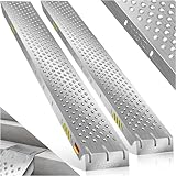 MASKO® 2X Auffahrrampe | Verladerampe | Verladeschiene | verzinkter Stahl...