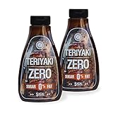 Rabeko Zero Sauce - Teriyaki, 2 x 425ml ohne Zucker & wenig Fett - gesunde...