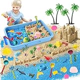 Vernerth Spielsand Set für Kinder – Magic Sand Spielzeug mit 12...