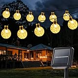 Goodia Solar Lichterkette Aussen, 6.5M 30 Led Lichterkette Außen Solar 8...