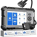 TOPDON OBD2 diagnosegerät Auto AD500, 4 Systemdiagnosen für ABS SRS Motor...