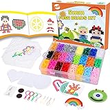 BLOT 4000 Bügelperlen Set 24 Farben Bügelperlen für Kinder Mädchen...