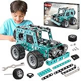 Jixin Xyzhi Erector Sets Stem Assembly Metal Toys 3D Metal Puzzle Off-Road...