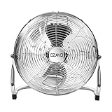 OZAVO Standventilator, Windmaschine ⌀45 cm mit 3 Laufgeschwindigkeiten,...