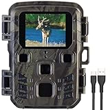 VisorTech Wildkameras: Full-HD-Wildkamera mit PIR-Sensor, Nachtsicht, 6...
