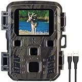 VisorTech Wildcamera: Full-HD-Wildkamera mit PIR-Sensor, Nachtsicht, 6...