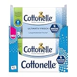 Cottonelle Feuchtes Toilettenpapier, Ultimativ Frisch, 12 x 42 Tücher,...