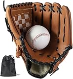 LeapBeast Baseball Handschuhe, Softball Handschuhe mit 1 Ball, Baseball...