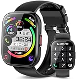 aycy Smartwatch Damen Herren, Fitnessuhr Damen mit Telefonfunktion 1.85'...