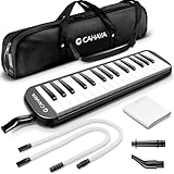 CAHAYA 32 Tasten Melodica für Kinder Melodica Instrument mit Tragetasche...