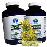 Echte GOLDRUTE Solidago Goldrutenkraut 720 (2x360) Kapseln NIEREN - BLASE -...