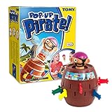 TOMY T7028A1 Kinderspiel 'Pop Up Pirate', Hochwertiges Aktionsspiel für...