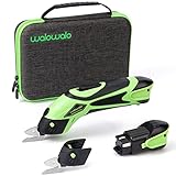 walowalo Elektrische Schere Set Akkuschere Stoffschere Schneiderschere...