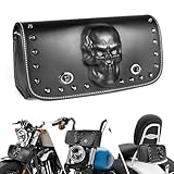 Quixofiber Lenkertasche Motorrad Wasserdicht, Gepäckrolle Motorrad Tasche...