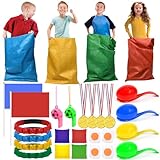 NLMWTI Outdoor Spiele für Kinder, 4 in 1 Gartenspielzeug Kinder Outdoor...