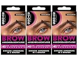 Syoss Augenbrauen Kit Augenbrauenfarbe 4-1 Dunkelbraun Stufe 3 (17 ml),...