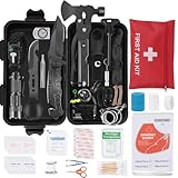 Außen Notfall Survival Kit 70 in 1, Professionelles Notfall Set Outdoor...