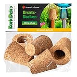 Korken für Rosenkugel | Passend für Lauschaer Glas | 5er Pack |...