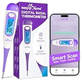 Easy@Home Basalthermometer Fruchtbarkeitsthermometer Ovulationstest zur...
