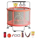 kamulouk Trampolin im Freien, Trampolin -Indoor -MIT -Basketballkorg,...