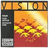 Thomastik VI100 Strings for Violin Vision synthetic core, set 4/4 medium,...