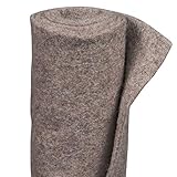 AFP Schafwollmatte Winterschutz Pflanzen, Stein, 50 x 150 cm/reines...