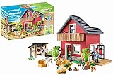 PLAYMOBIL Country 71248 Bauernhaus mit Wohn- und Schlafbereichen, inkl....